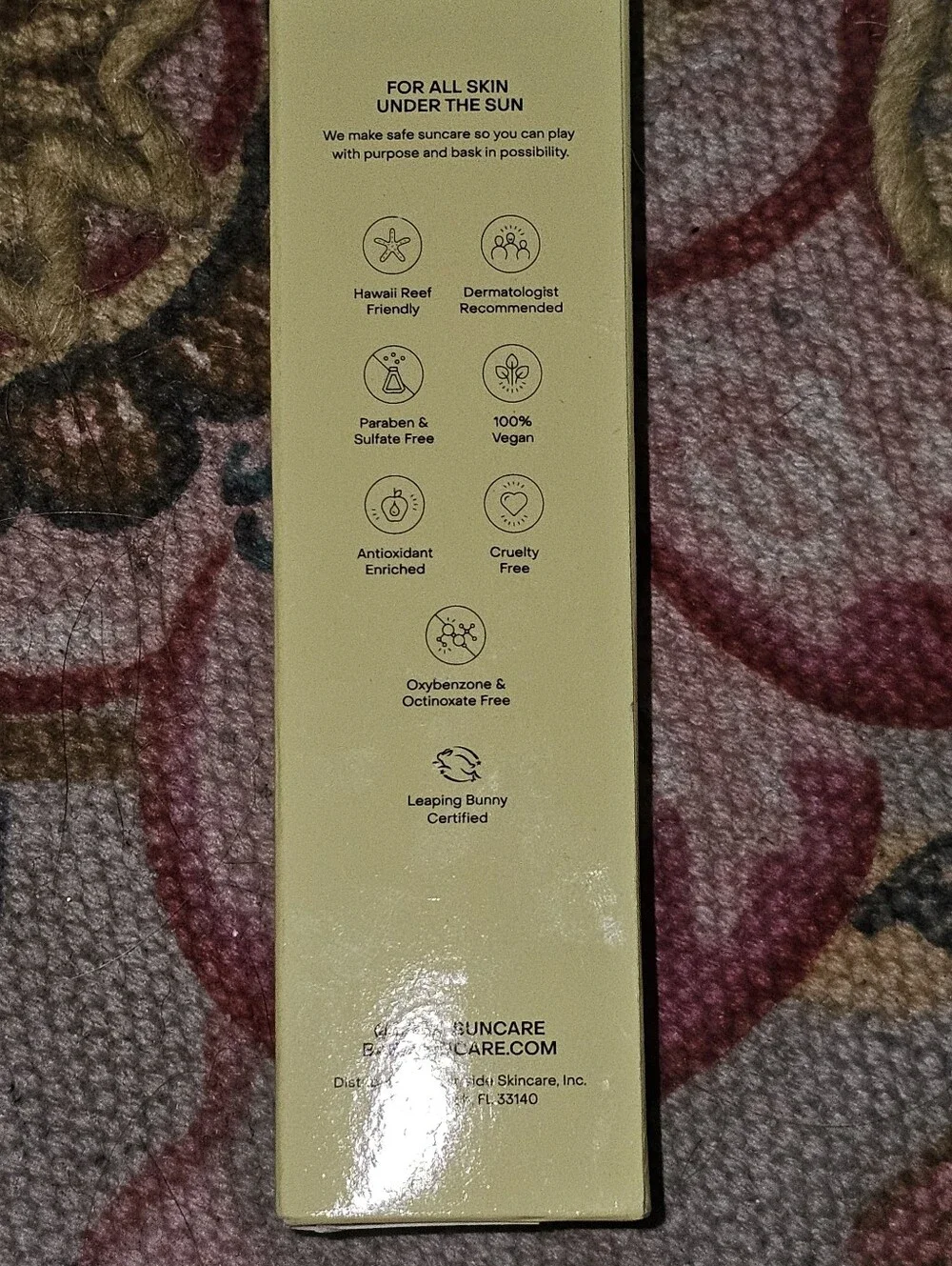 Bask Suncare SPF 30 Sheer Moisturizing Sunscreen Lotion - EXP: 12/27 Vegan